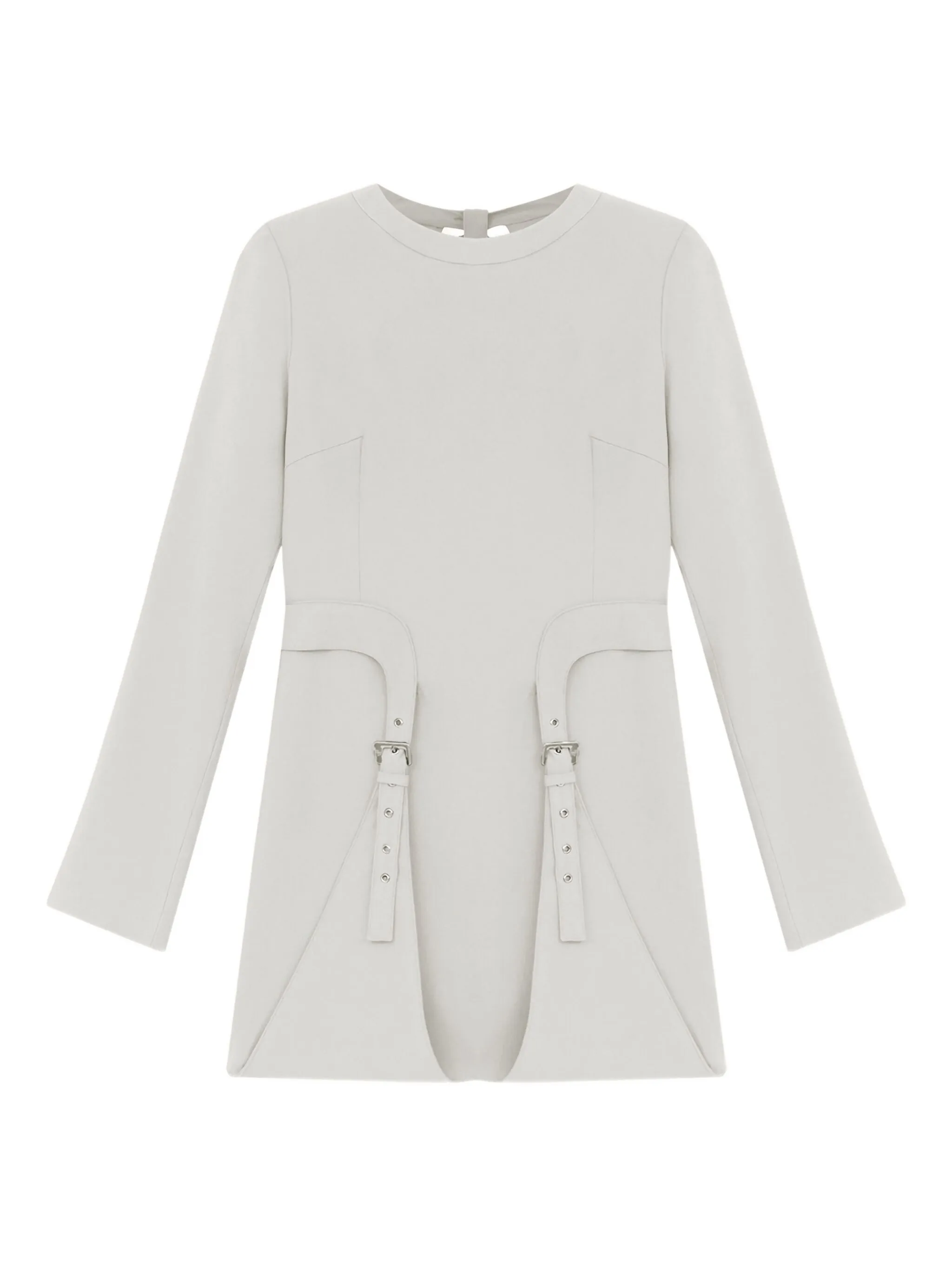 

Платье миди Leonora Misci, белый