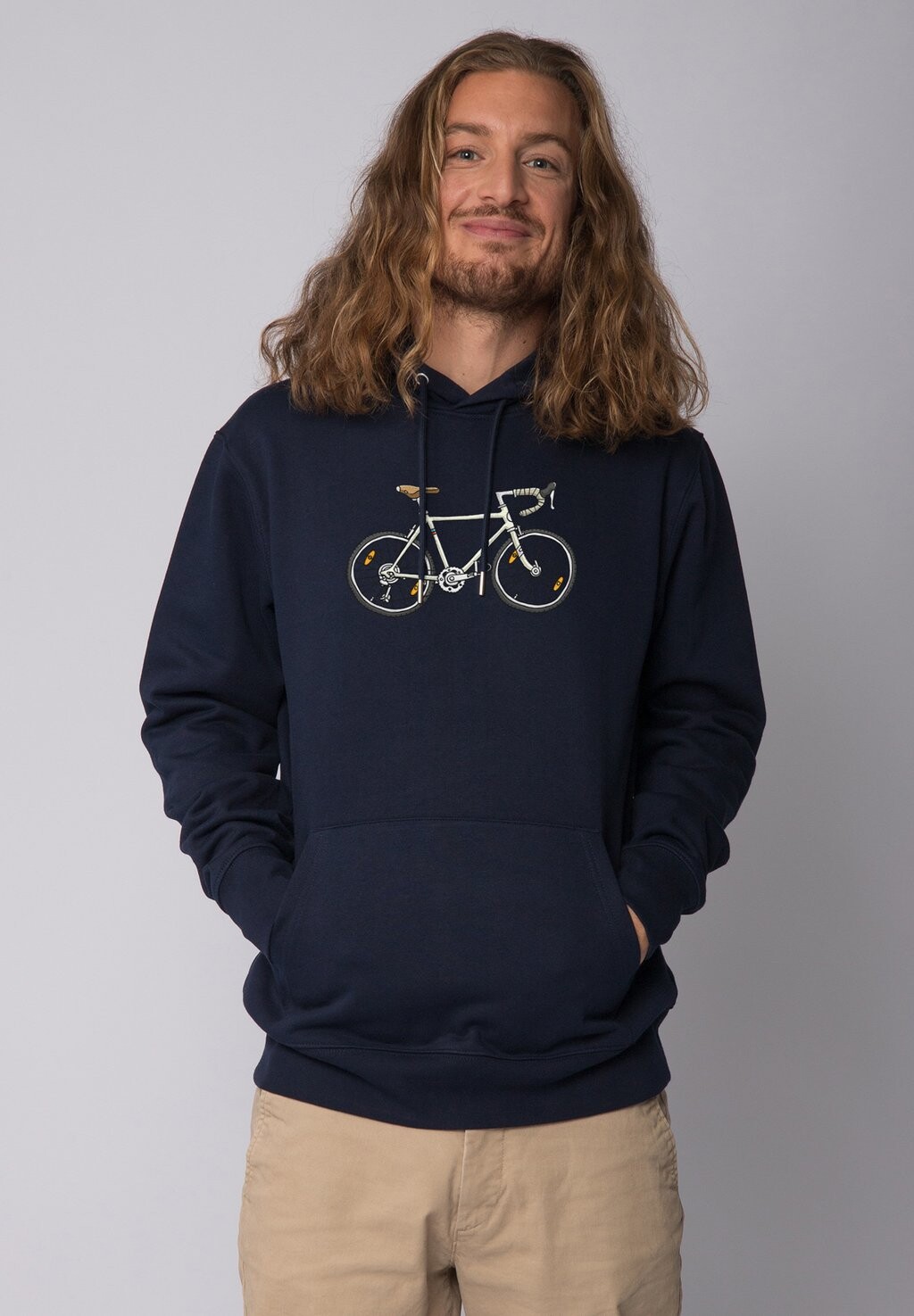 

Толстовка BIKE watapparel, темно-синий