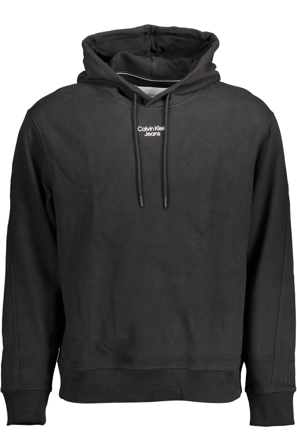 

Черный хлопковый мужской свитер Calvin Klein