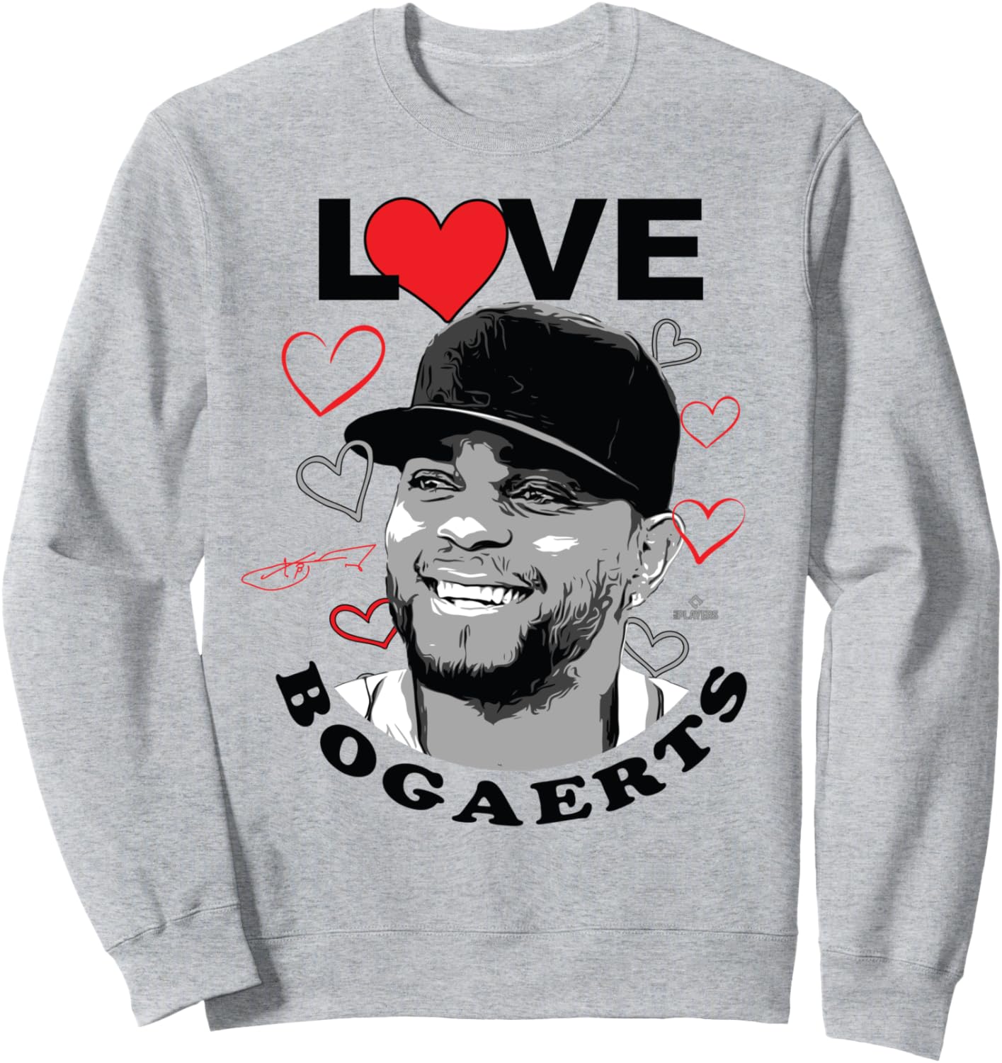 

Люблю Ксандера Богарца, бейсбольную команду Сан-Диего, MLBPA. Толстовка Ryno Sports, серый