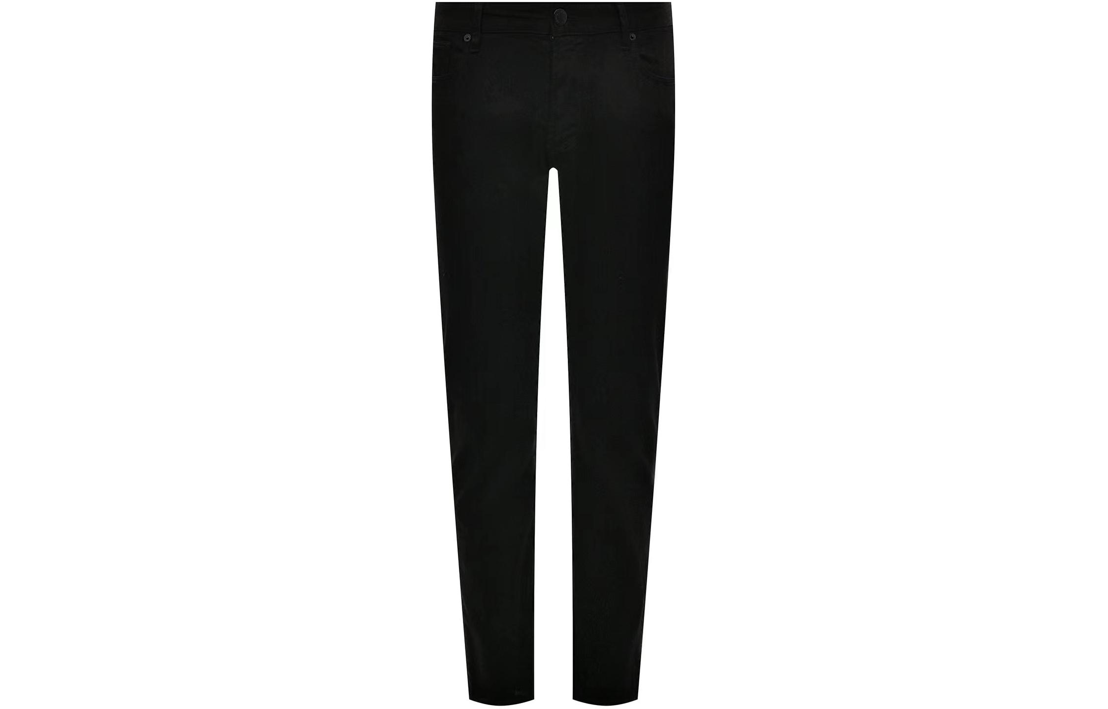 

Низкие зауженные джинсы EMPORIO ARMANI, черные
