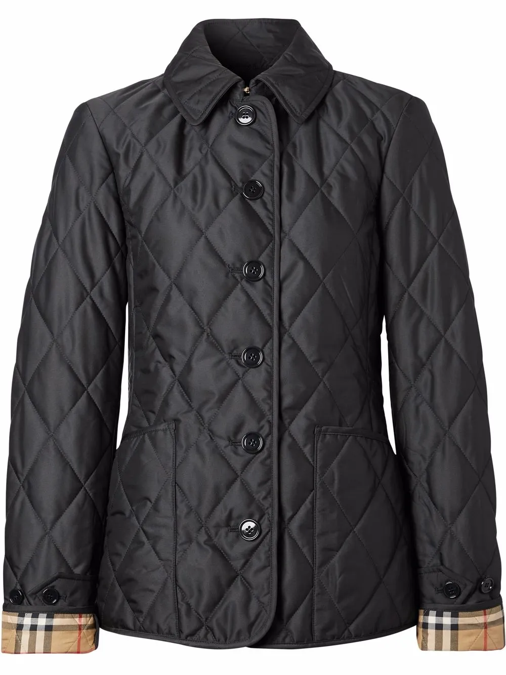 

Стеганая куртка с терморегуляцией BURBERRY, черный