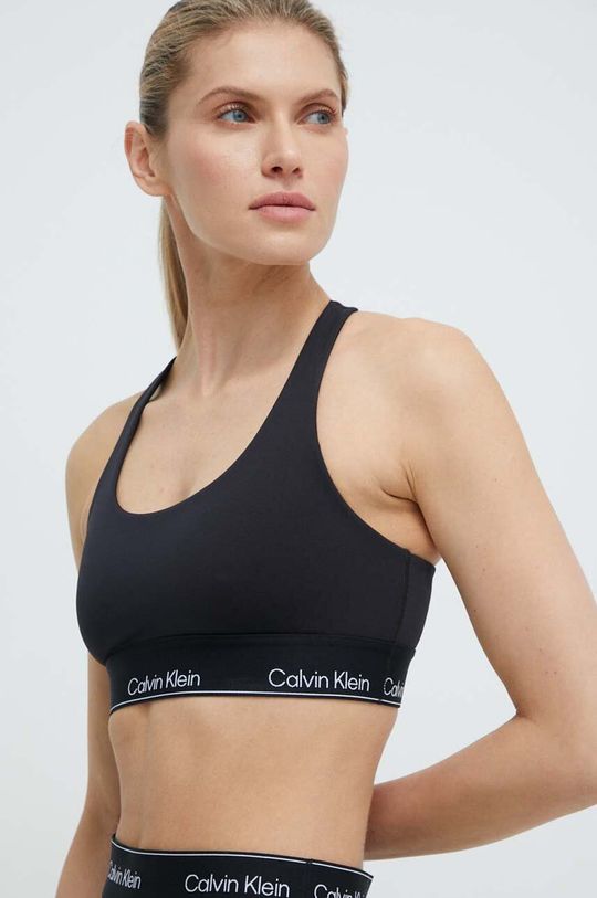 

Спортивный бюстгальтер Calvin Klein Performance, черный