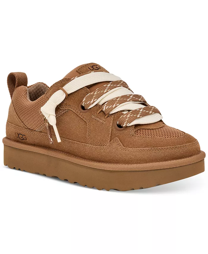 Женские кроссовки Lo Lowmel на шнуровке Ugg, коричневый