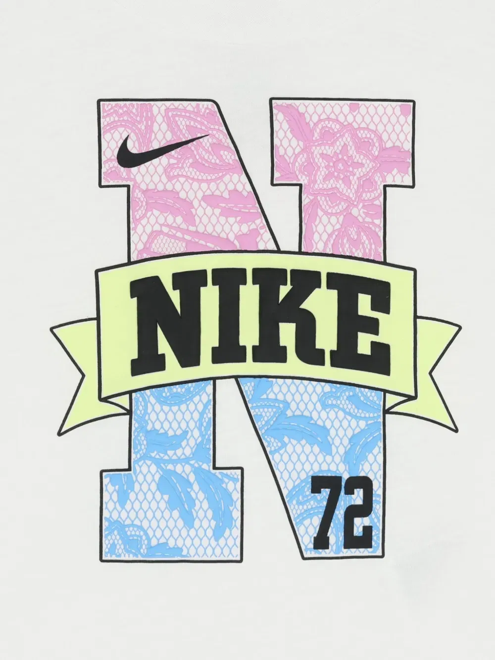 Футболка с графическим принтом Nike Kids, белый — фото 3