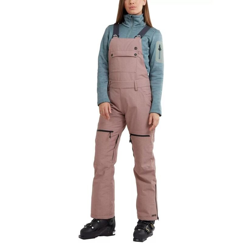 

Лыжные брюки Sakura Bib Pants женские - розовый Fundango, цвет rosa