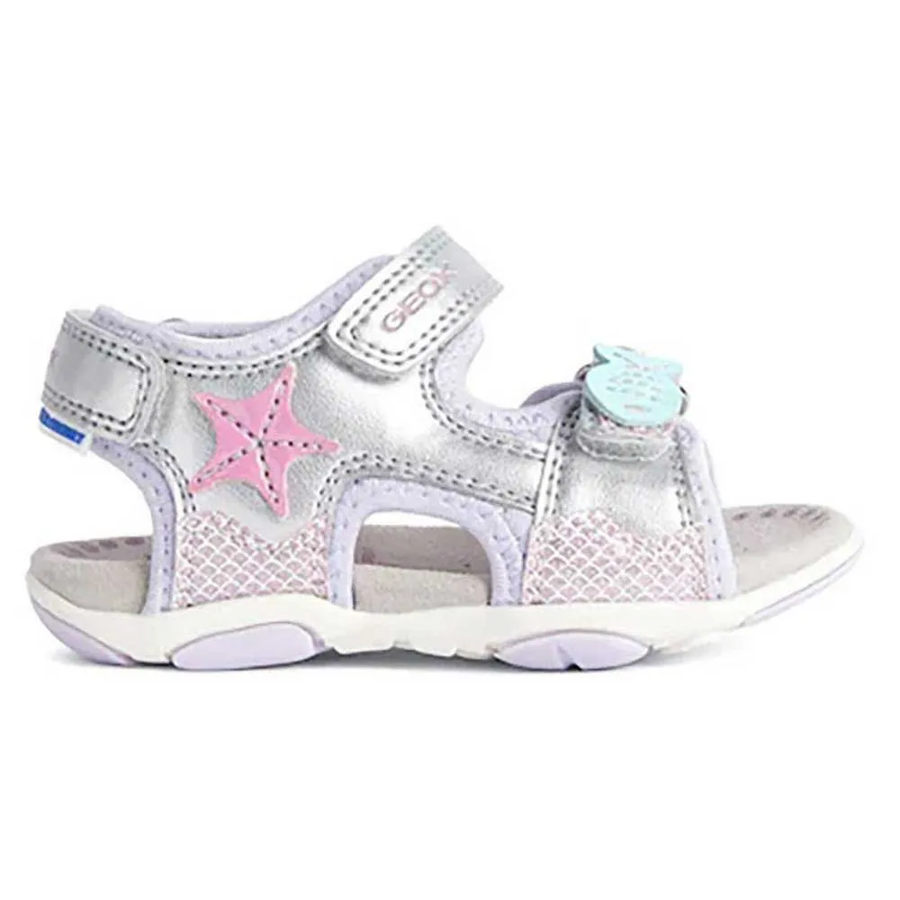 

Сандалии Geox Agasim, серебряный