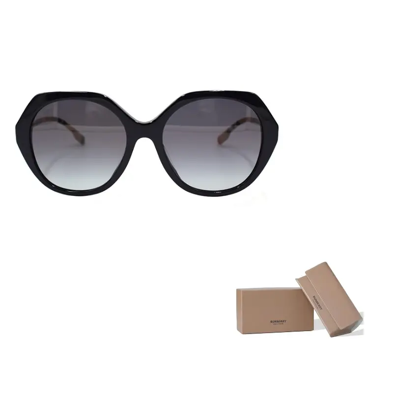 

Burberry Солнечные очки Vanessa геометрической формы, Black