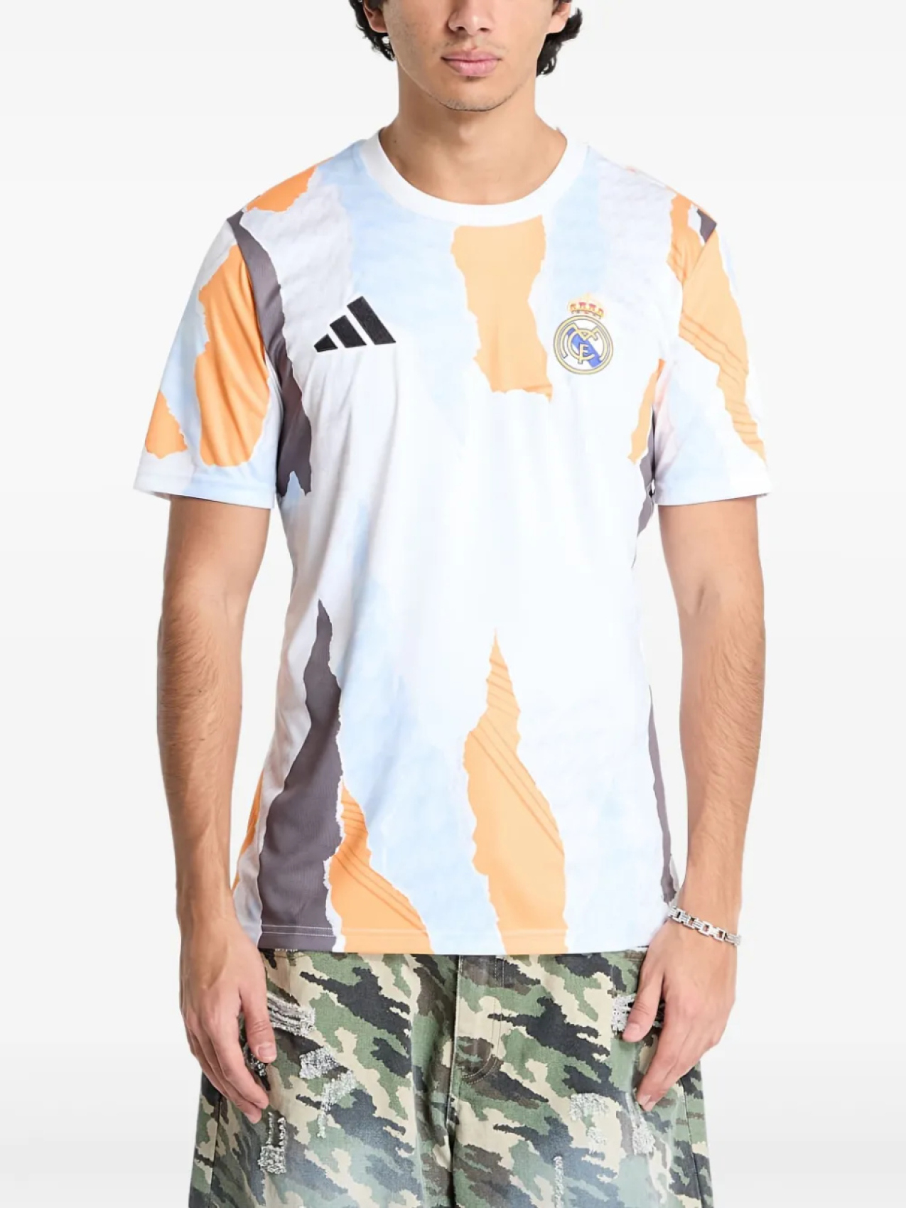 

Adidas футболка Real Madrid's 24/25 Pre-Match, белый