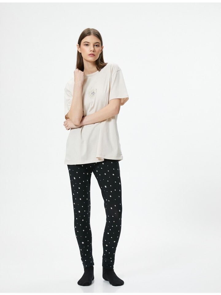 

Пижама KOTON 2tlg Outfit, серый