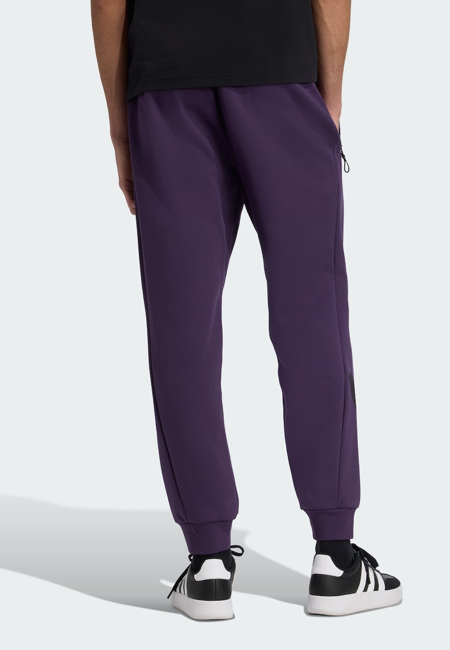 Зауженные спортивные брюки ADIDAS SPORTSWEAR Z.N.E., темно-фиолетовый — фото 3
