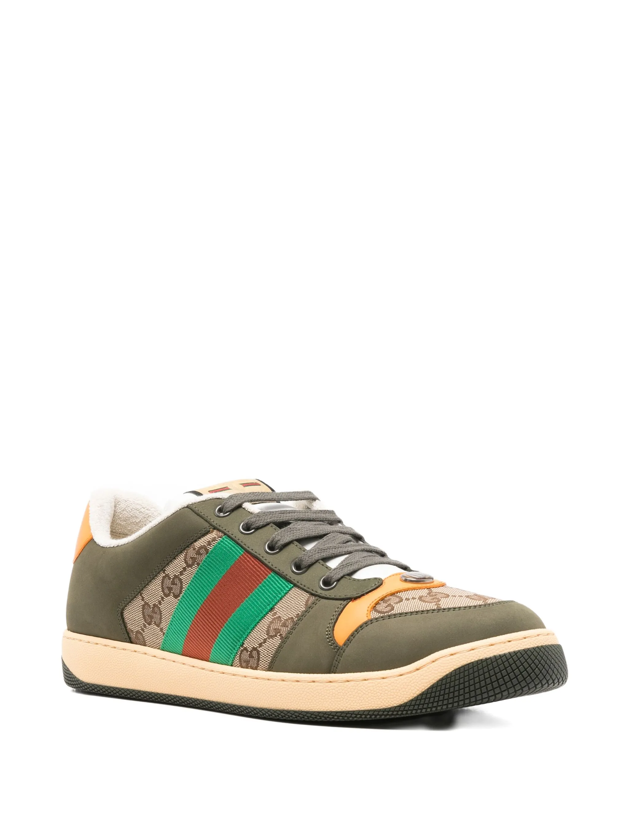 Кроссовки Screener Gucci, бежевый — фото 2