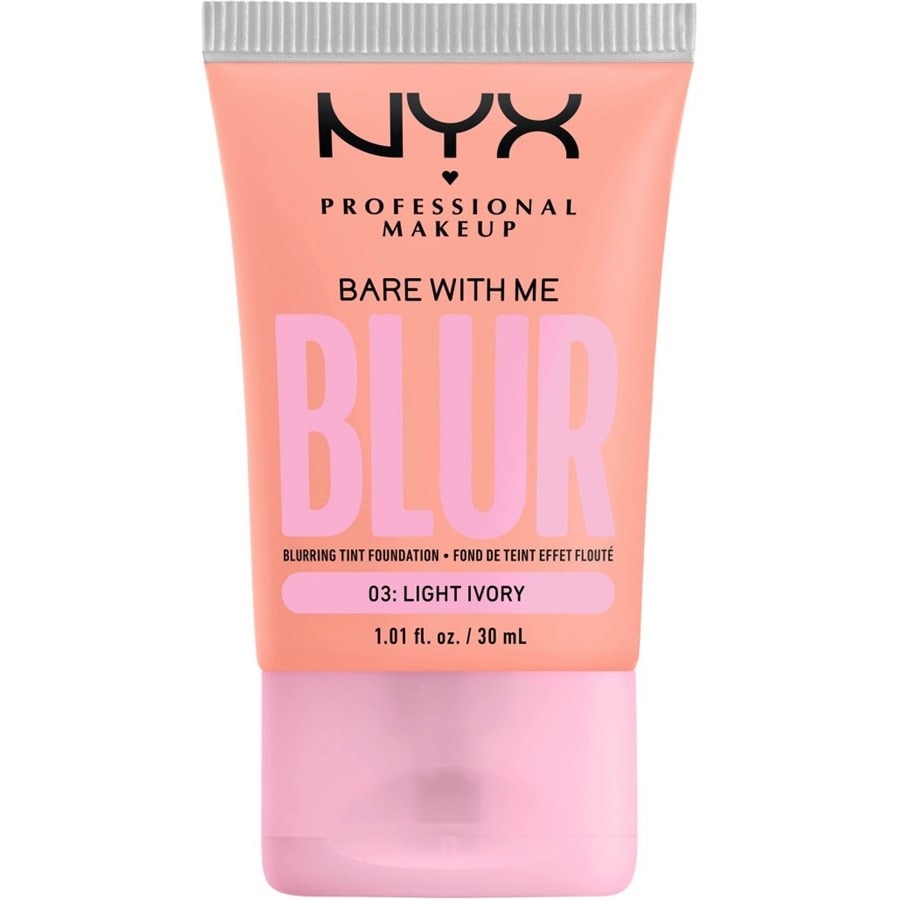 

Тональная основа NYX Professional Makeup Bare With Me Blur, Light Ivory / 30 ml