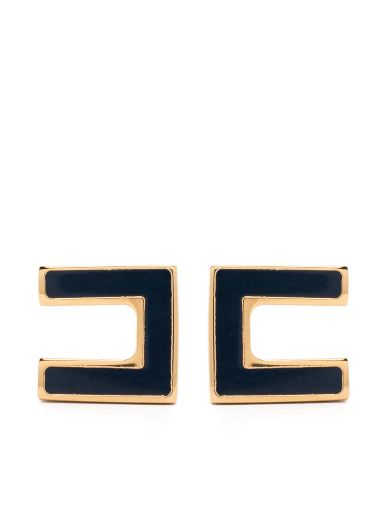 

Микроэмалевые серьги Elisabetta Franchi, синий