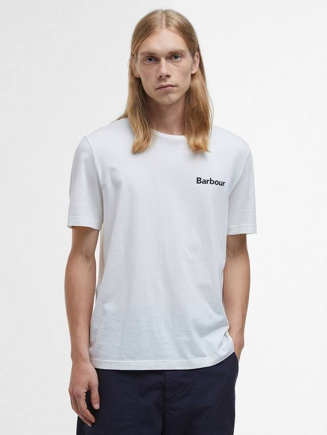

Футболка homelane Barbour, цвет Whisper White