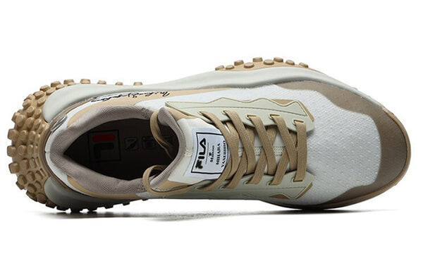 Кроссовки x mihara fm9 sneakers 'tan white' Fila Fusion, бежевый — фото 4