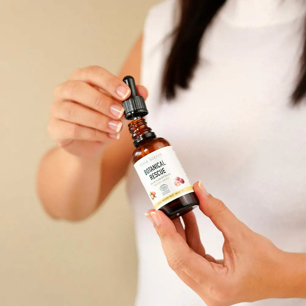 Сыворотка для волос Botanical rescue sérum capilar Alma Secret, 50 мл. — фото 4