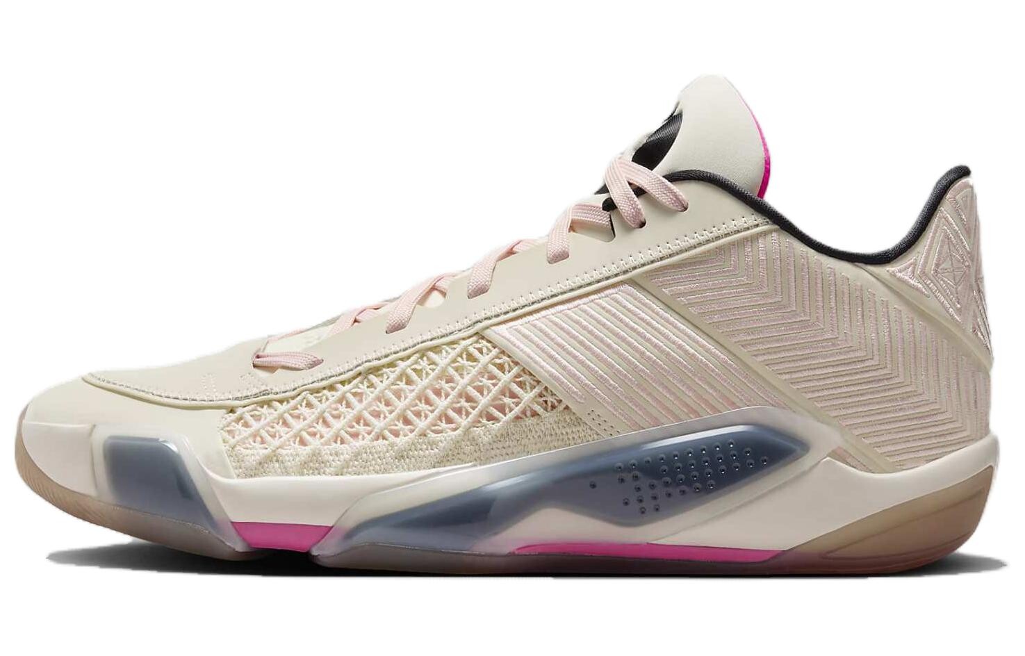 

Jordan Air Jordan 38 Баскетбольные кроссовки мужские, White/Pink