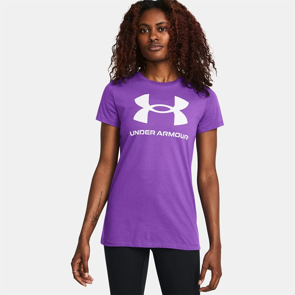 

Футболка Under Armour Sportstyle Logo, фиолетовый