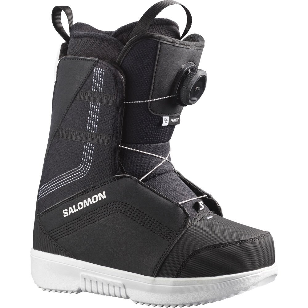 

Ботинки для сноубординга Salomon Project Boa Kids, черный