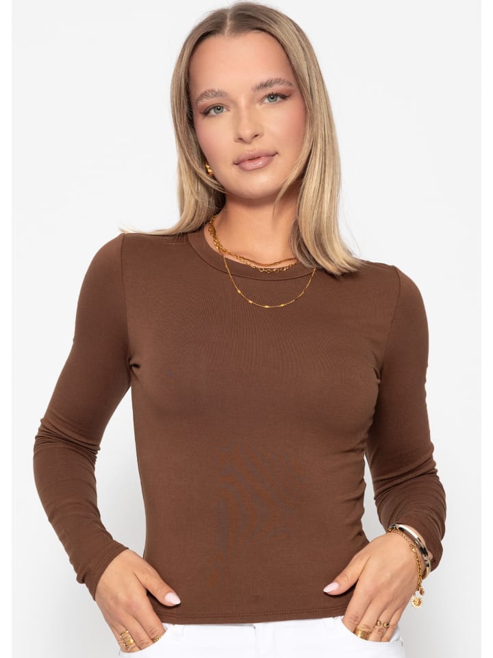 

Топ SASSYCLASSY, коричневый