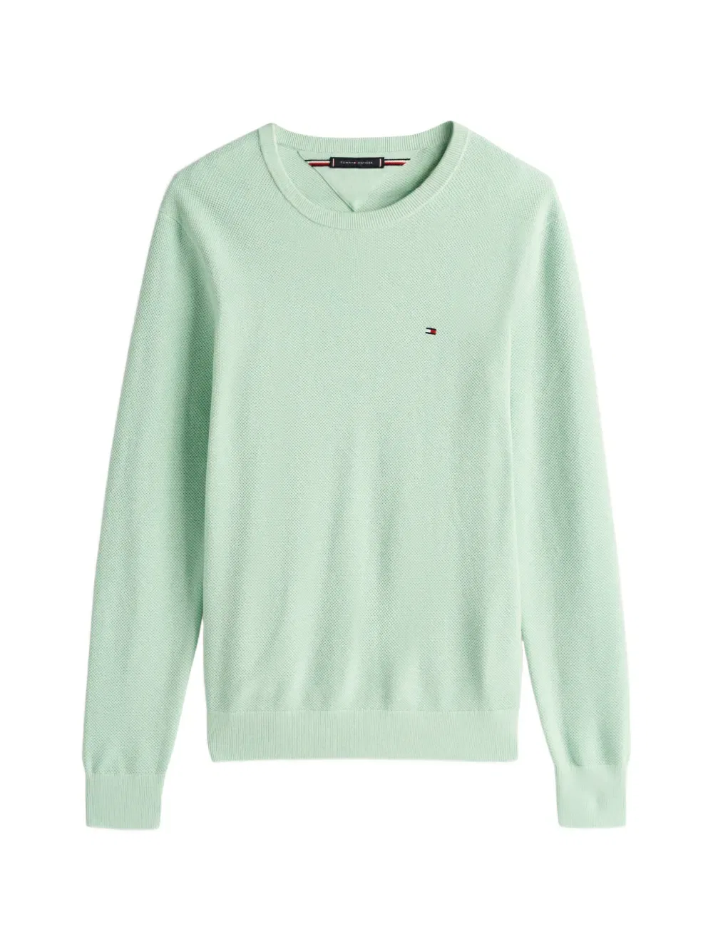 Свитер с круглым вырезом Tommy Hilfiger, зеленый