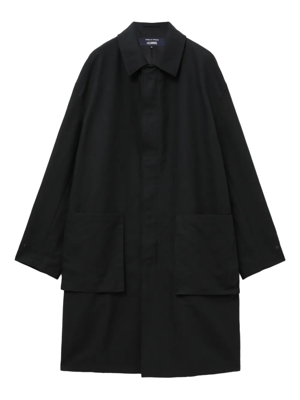 

Пальто на молнии Comme des Garçons Homme, черный