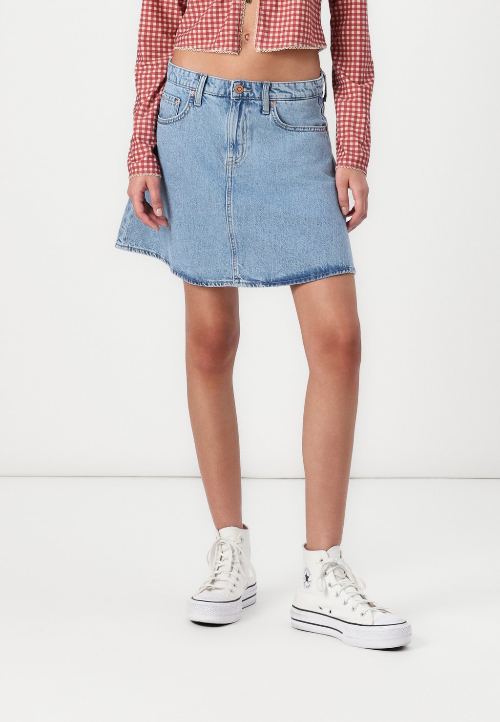 

Мини-юбка ONLEDEN SKIRT - Denim skirt ONLY, цвет Light Blue Denim