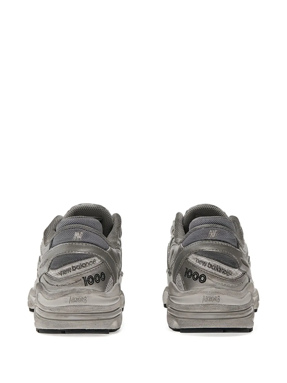1000 кроссовки на шнуровке NEW BALANCE, серый — фото 3