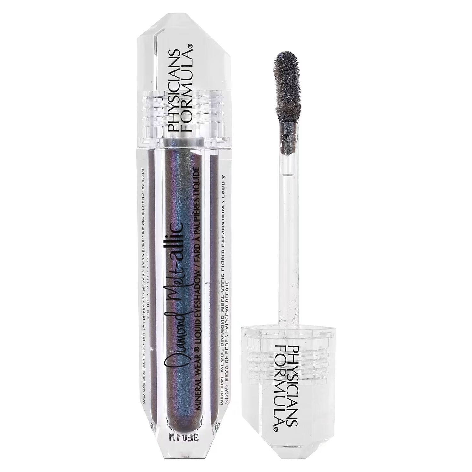 

Жидкие тени для век Physicians Formula Mineral Wear Diamond Melt-allic 1712262 Beam of Blue, 0,09 жидкой унции (2,8 мл)