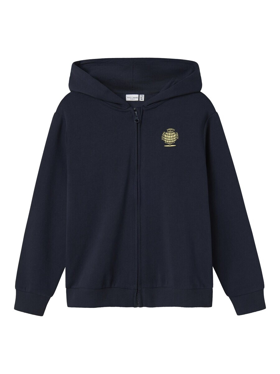 

Худи NAME IT Zip-Up Hoodie, темно-синий