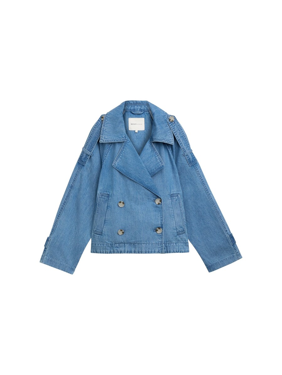

Куртка межсезонная TOM TAILOR DENIM, синий деним