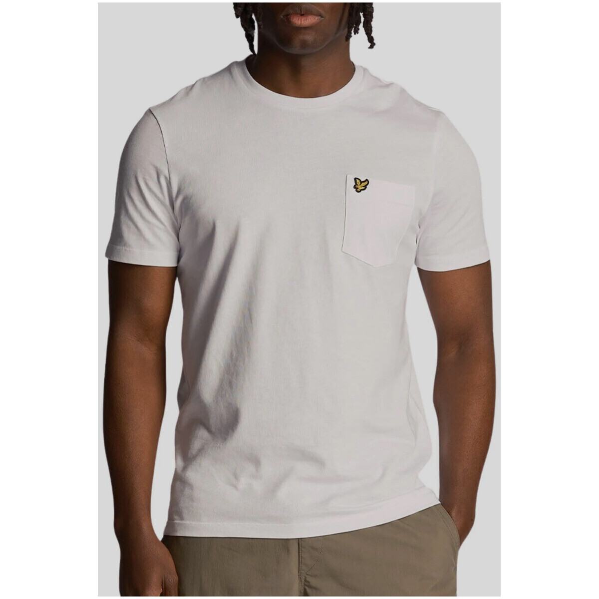 

Футболка мужская Lyle & Scott с карманом, белый