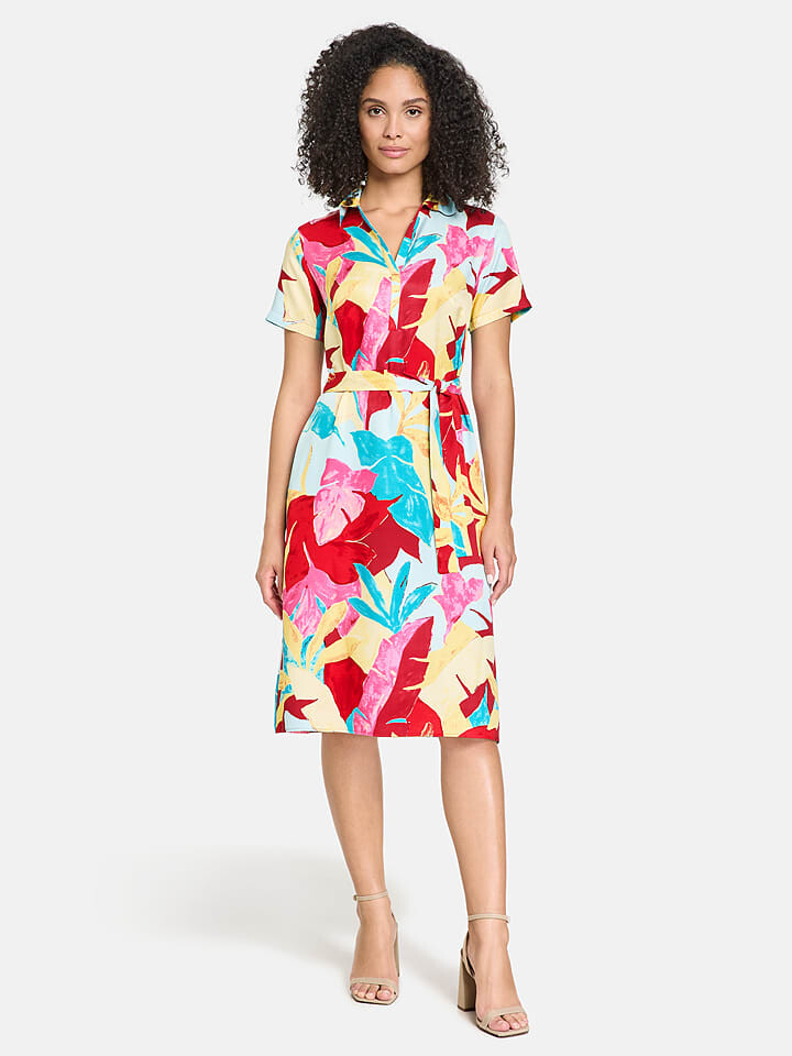 

Длинное платье Gerry Weber, цвет rot/gelb/blau
