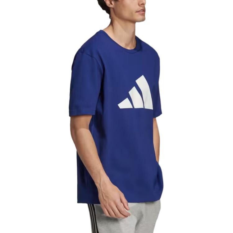 Спортивная футболка мужская Victory Blue Adidas, синий — фото 4