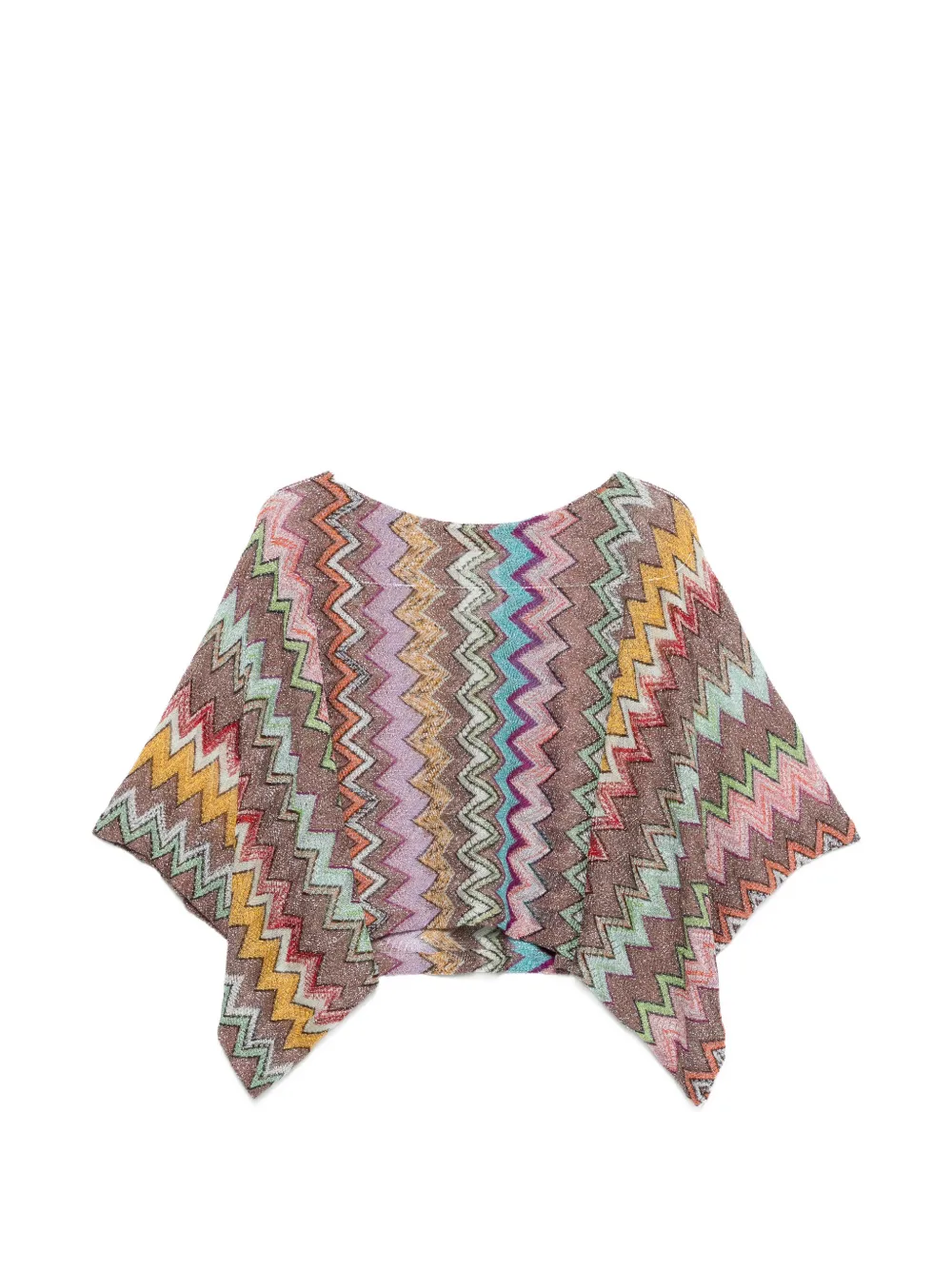 

Блузка с зигзагообразным узором Missoni, розовый