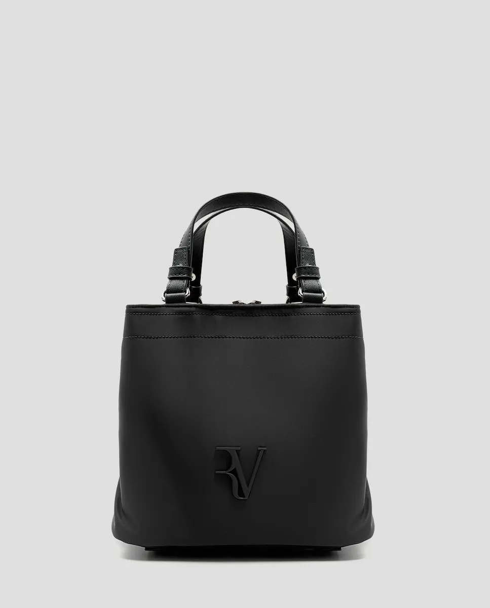 

Маленькая Водоотталкивающая сумка-хобо Roberto Verino, черный