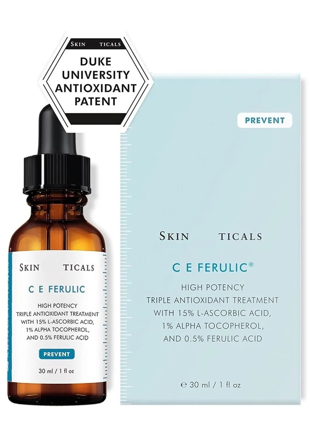 Сыворотка для лица тройная антиоксидантная «C E Ferulic» от Skinticals, 30 мл Natur Pur Lieferalles E.C. — фото 3