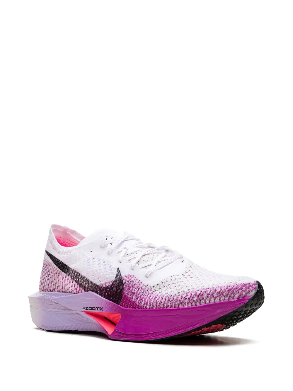 Кроссовки ZoomX Vaporfly Next% 3 White/Vivid Purple/Purple Agate/Black Nike, фиолетовый — фото 2