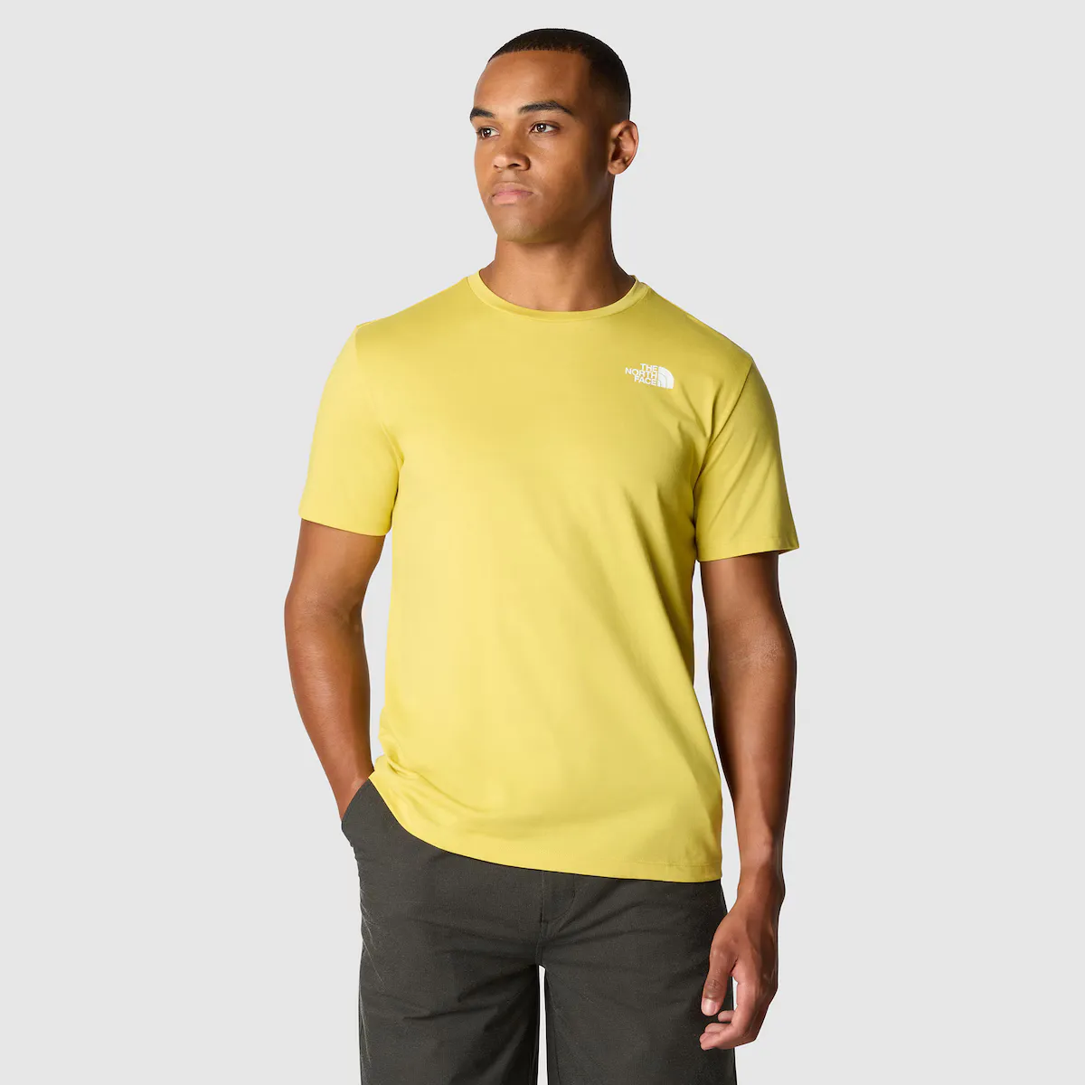 

Мужская футболка с тональным кремом The North Face, жёлтый