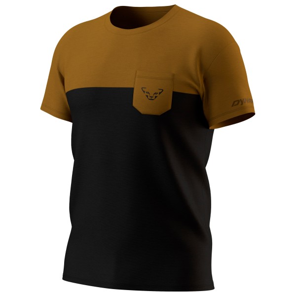 

Футболка с карманом Transalper s/s - беговая рубашка Dynafit, мультиколор