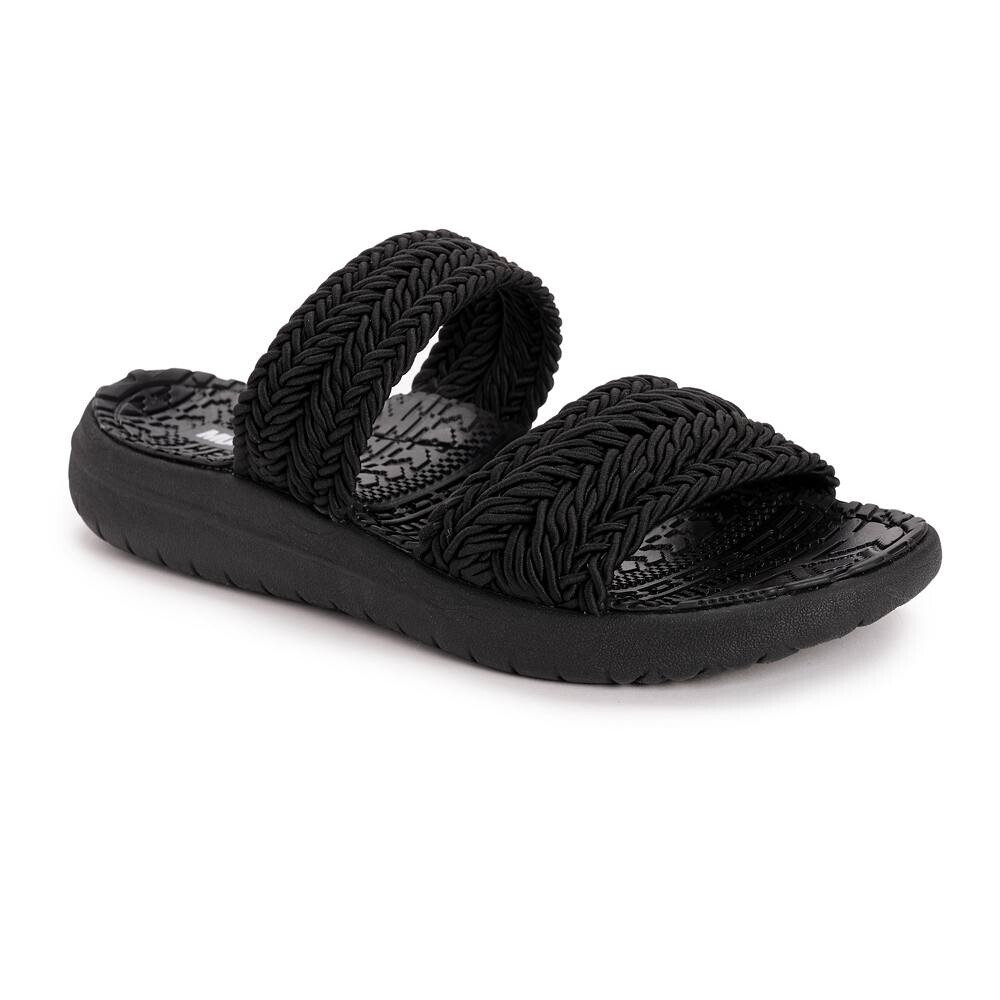 

MUK LUKS Stella Женские шлепанцы, черный
