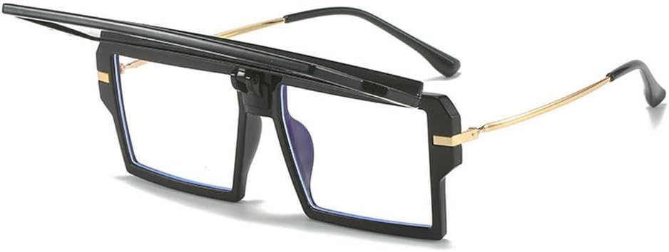 

Модные солнцезащитные очки-раскладушки для женщин, панк-солнцезащитные очки для мужчин, трендовые цельные очки с леопардовым принтом, очки с защитой от УФ-излучения UV400, унисекс-очки TKKTLLT, Black-blac