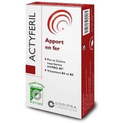 

Codifra Actyferil Железосодержащая добавка 60 капсул Lylbd