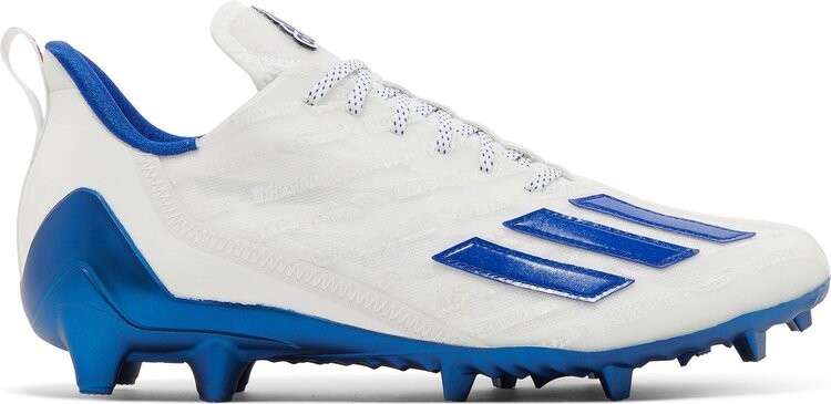 

Кроссовки Adizero Cleats 'White Royal Blue', белый