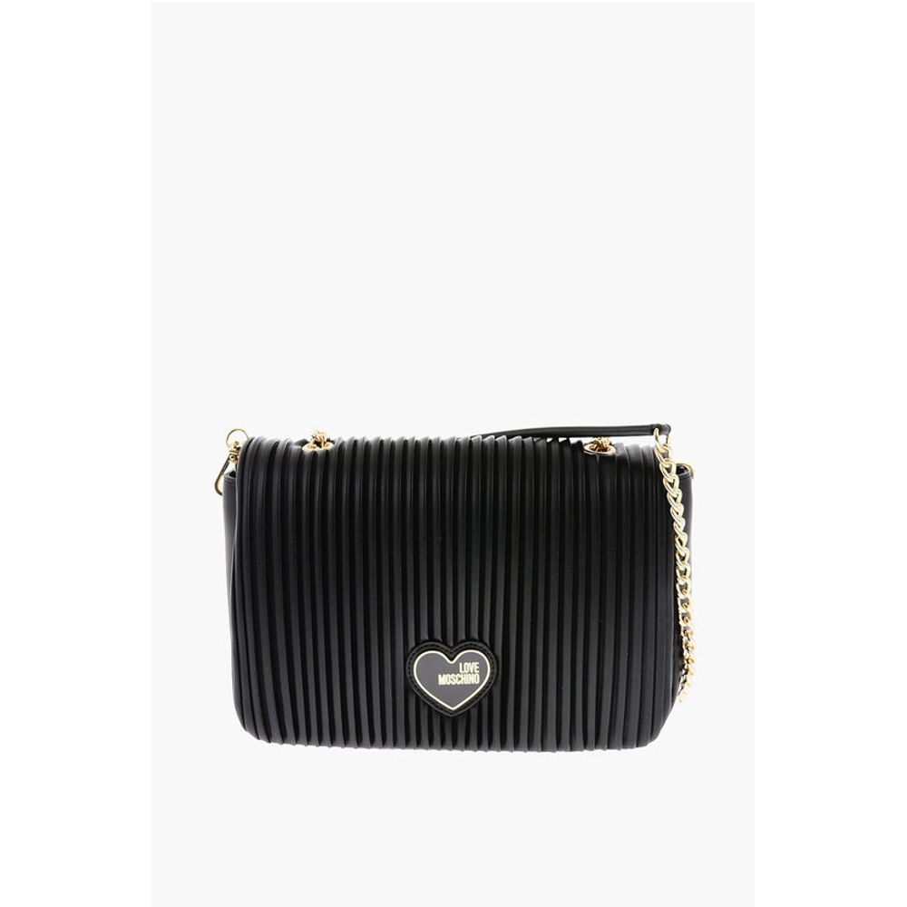 

Сумка через плечо LOVE из искусственной кожи с золотой цепочкой Moschino, Black