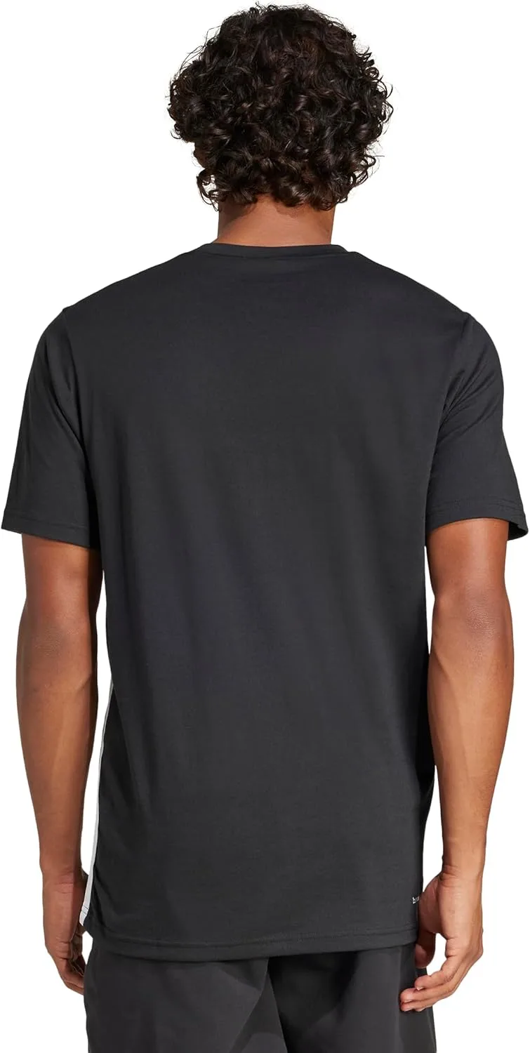Футболка adidas Men's Train Essentials FeelReady 3-Stripes — фото 3