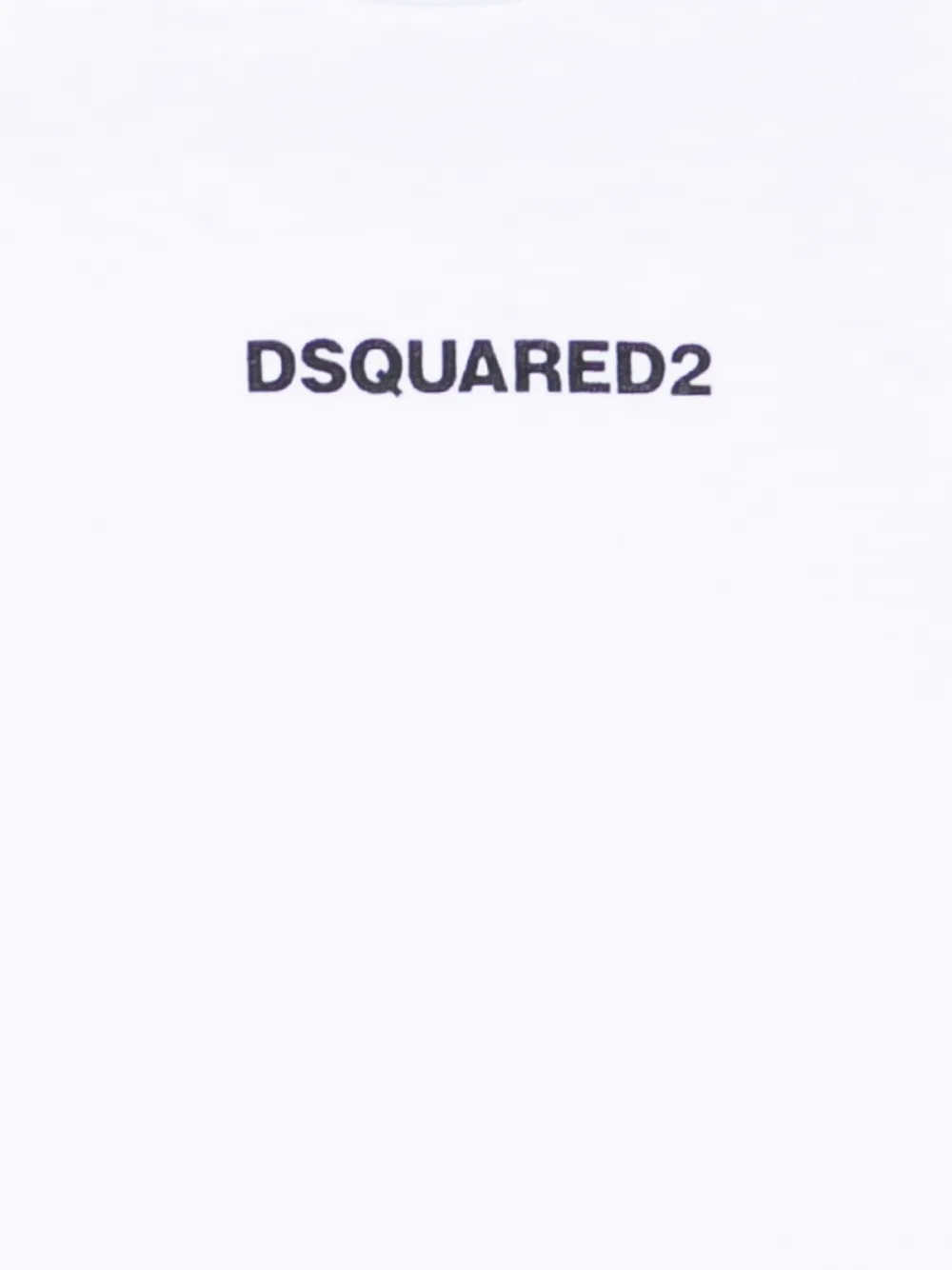 Футболка с длинными рукавами и принтом логотипа DSQUARED2 KIDS, белый — фото 3