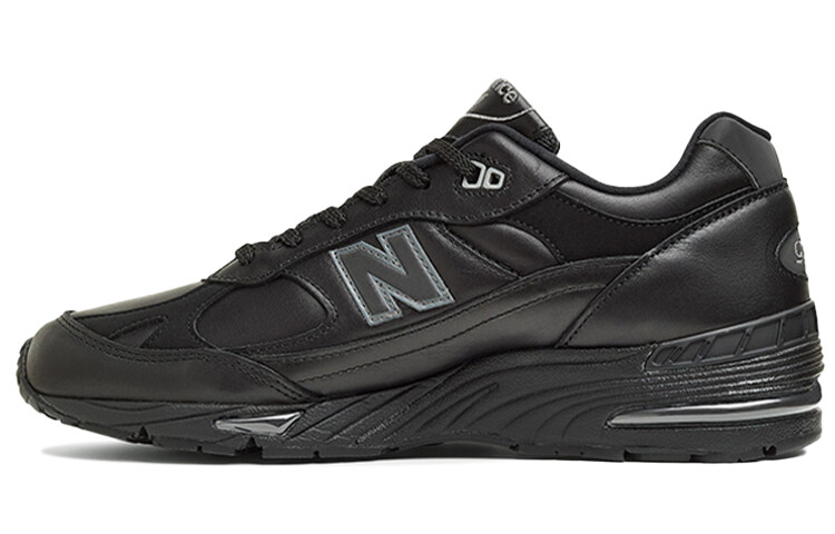 

Кроссовки New Balance 991 Leather Black Grey Women's, Черный, Кроссовки New Balance 991 Leather Black Grey Women's