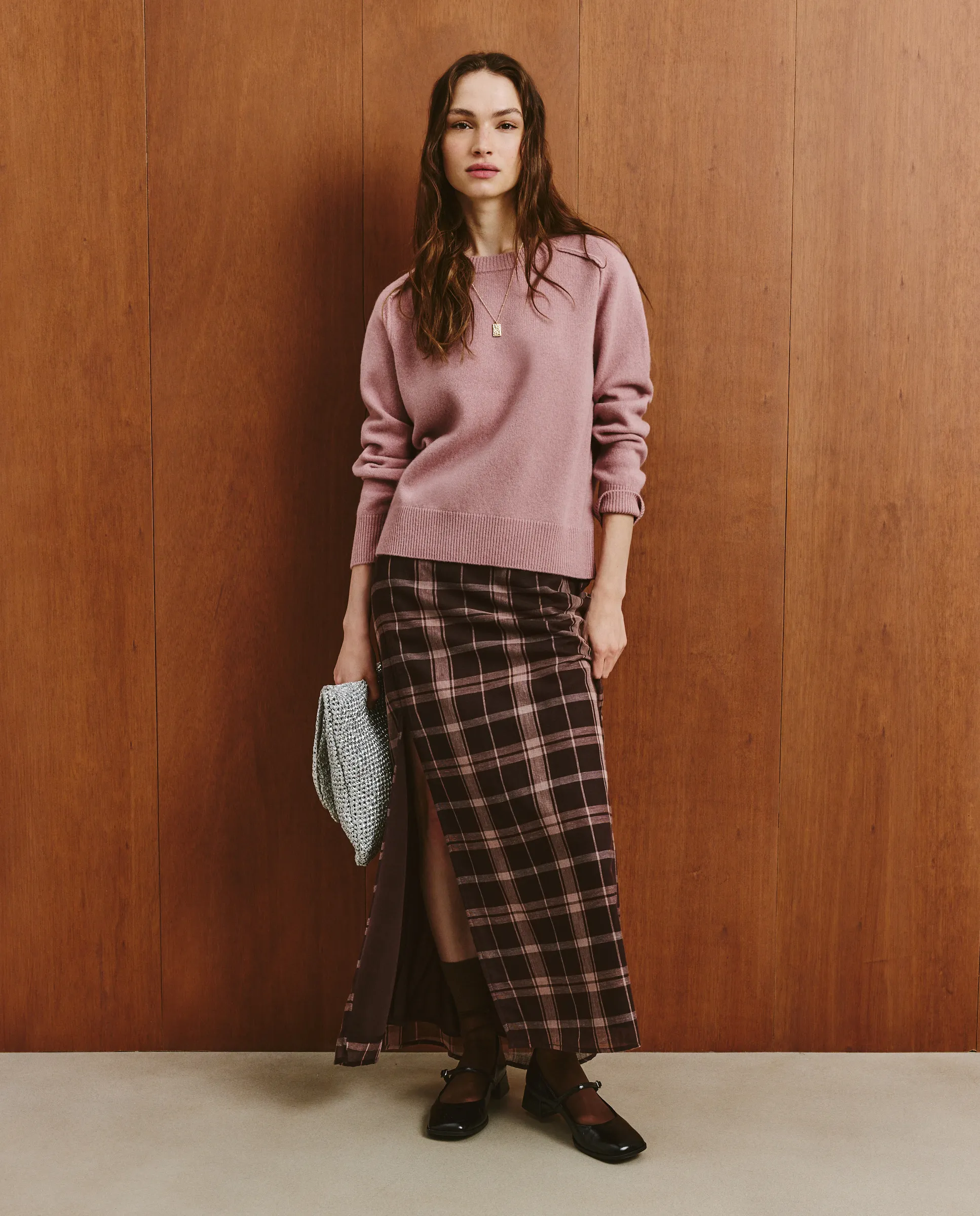 

Длинная юбка с принтом для женщин Southern Cotton, черный